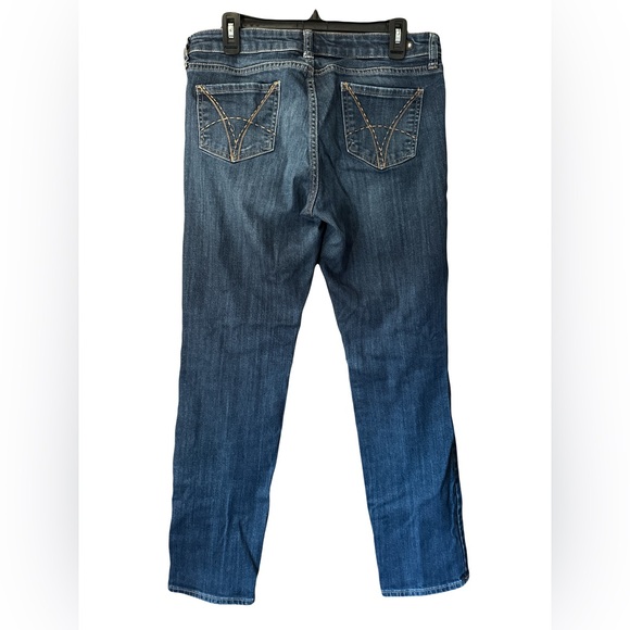Kut from the Kloth Catherine Boyfriend jeans dark wash size 10 - Picture 2 of 8